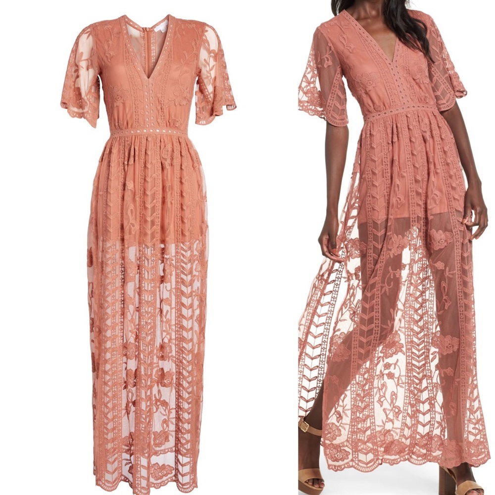 🆕 SOCIALITE LACE OVERLAY ROMPER